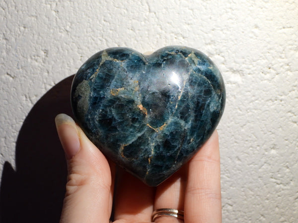 Teal Apatite heart