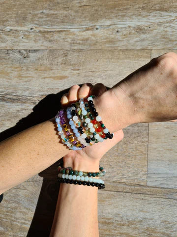 Handmade and Intuited bracelets