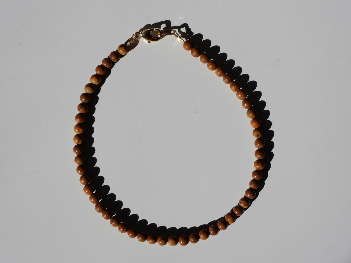 Woodgrain Jasper anklet