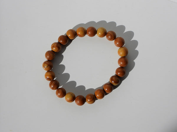 Woodgrain Jasper elastic bracelet