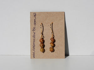 Woodgrain Jasper earrings