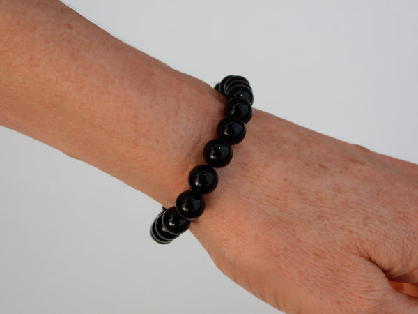 Black Tourmaline elastic bracelet