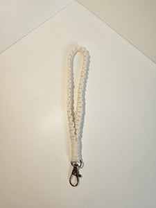 Macrame wristlet