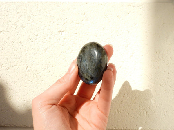 Small Labradorite palm stone #1