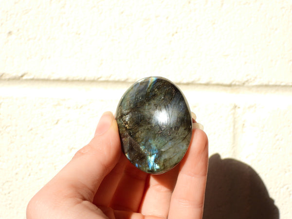 Small Labradorite palm stone #15