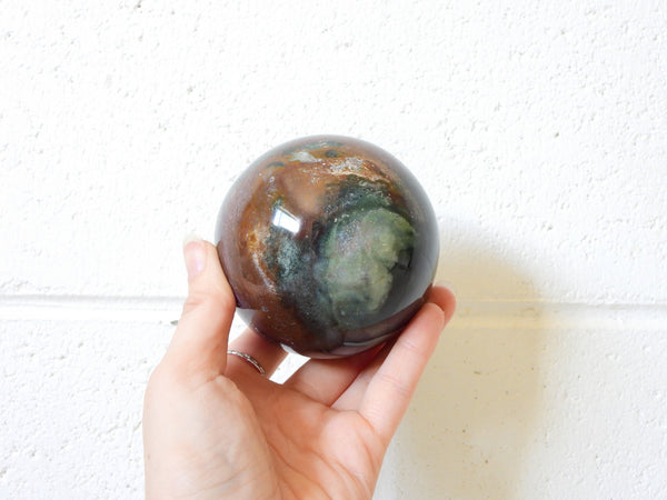 Ocean Jasper sphere
