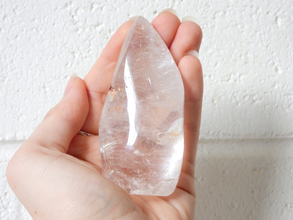 Clear Quartz flame