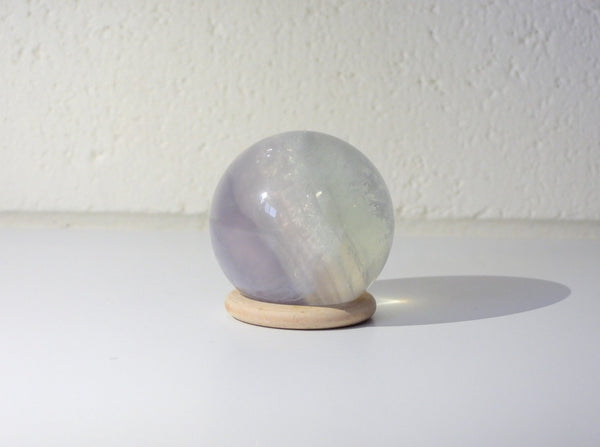 Lavender Fluorite sphere