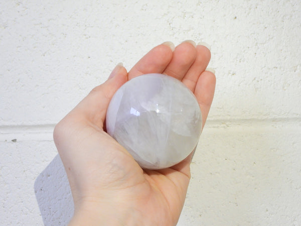 Lavender Fluorite sphere