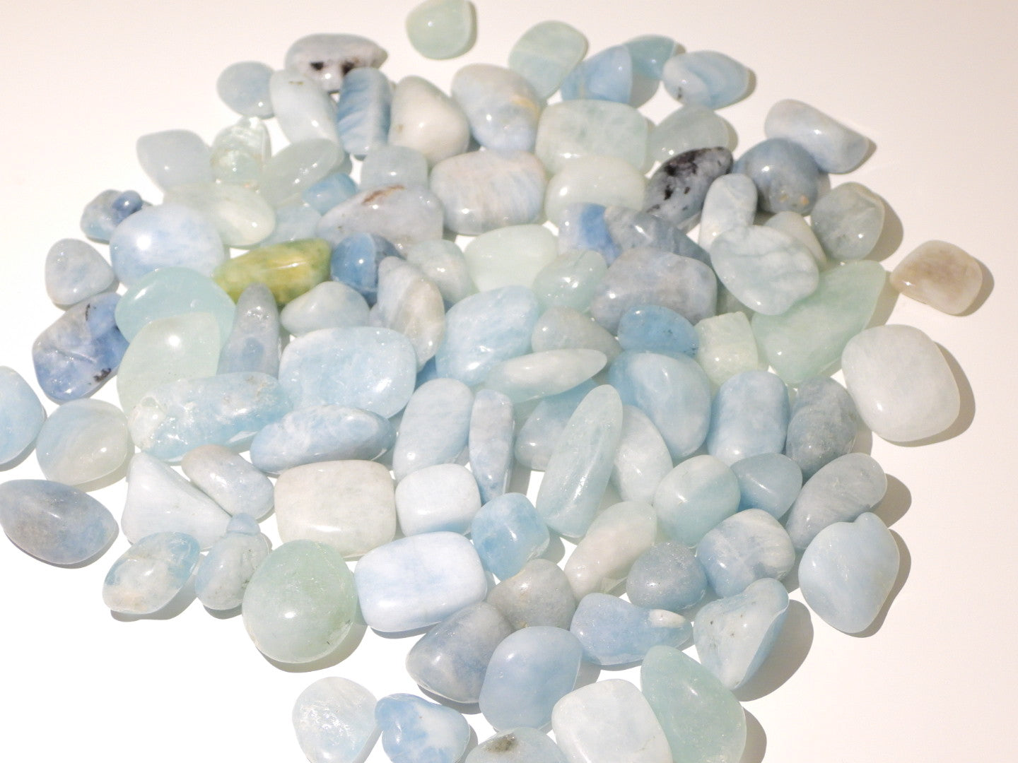 Aquamarine tumbles