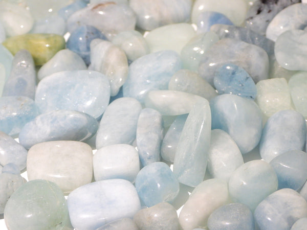Aquamarine tumbles