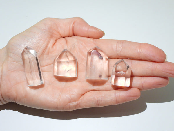 Clear Quartz mini towers