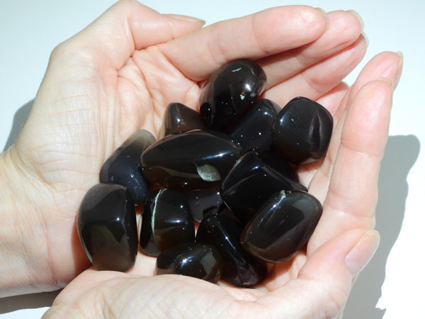 Brown Chalcedony tumbles