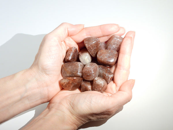 Strawberry Quartz tumbles