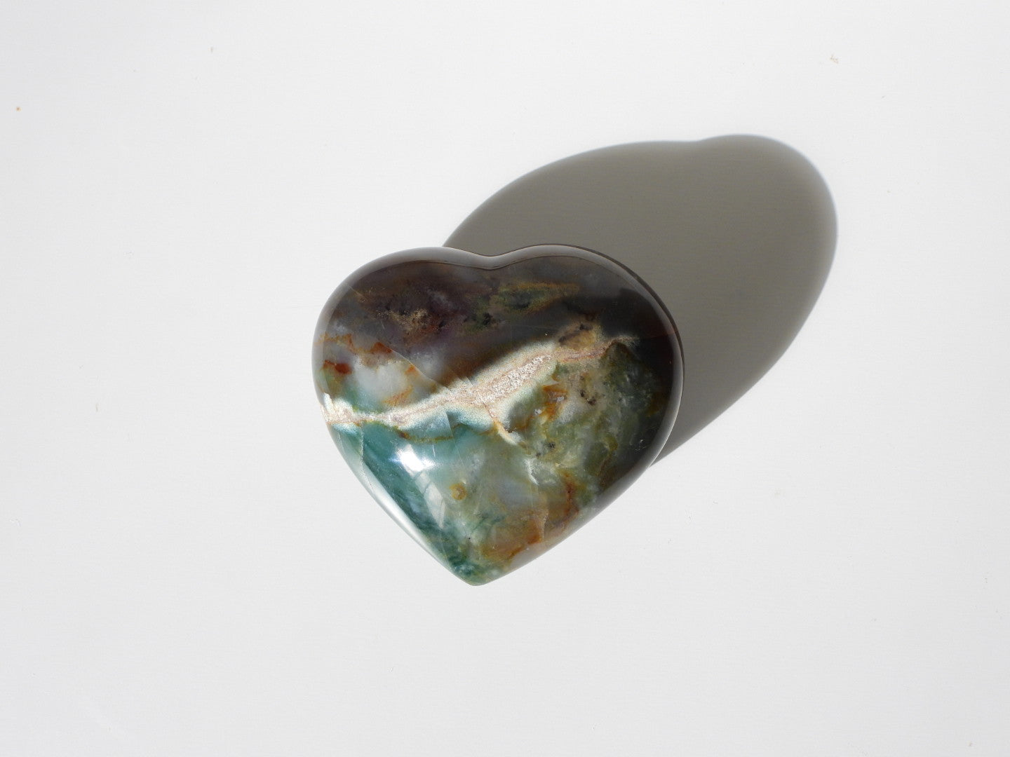 Ocean Jasper heart