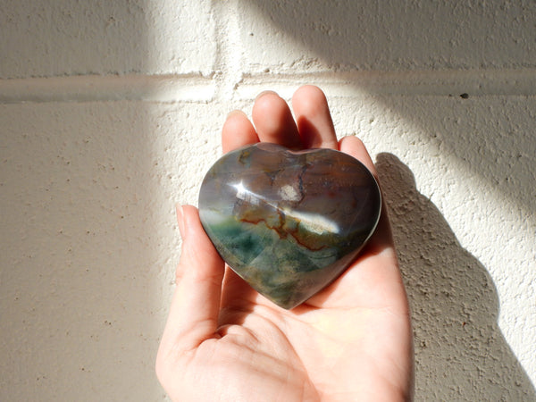 Ocean Jasper heart