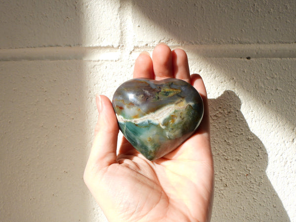 Ocean Jasper heart