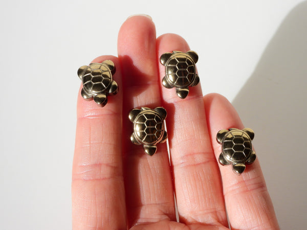 Mini Pyrite turtles