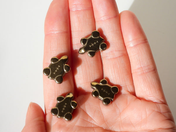 Mini Pyrite turtles