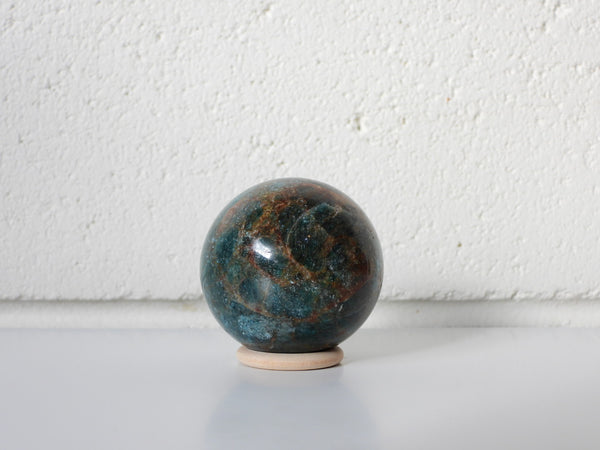 Blue Apatite sphere