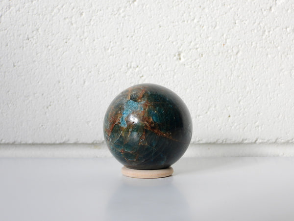 Blue Apatite sphere