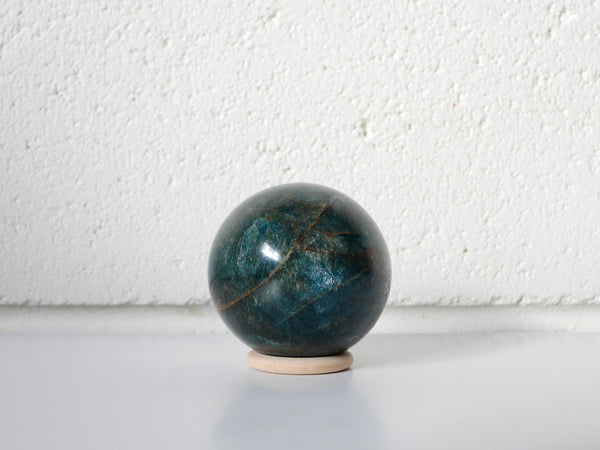 Blue Apatite sphere