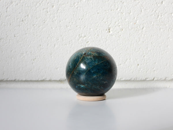 Blue Apatite sphere