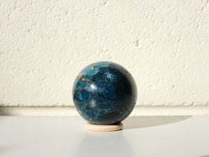 Blue Apatite sphere