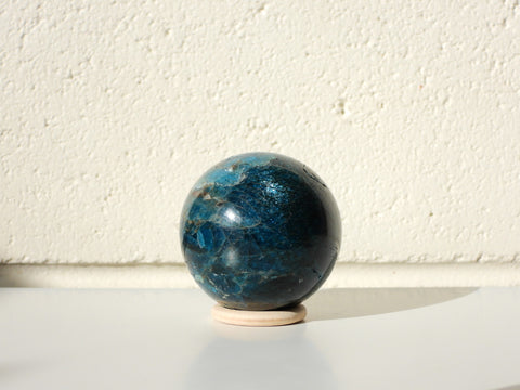 Blue Apatite sphere