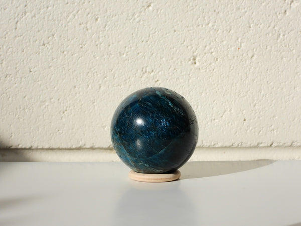 Blue Apatite sphere