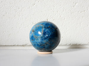 Blue Apatite sphere