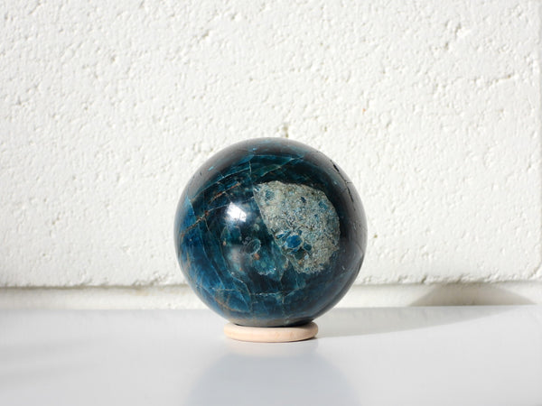 Blue Apatite sphere