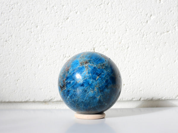 Blue Apatite sphere