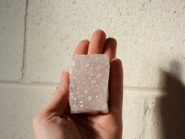 Pink Apophyllite cluster