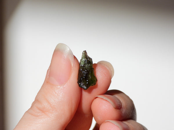 Moldavite piece