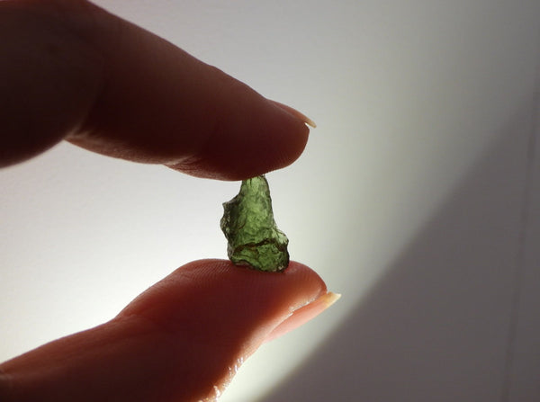 Moldavite piece
