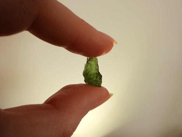 Moldavite piece