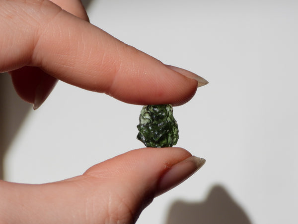 Moldavite piece