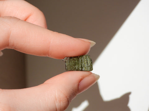 Moldavite piece