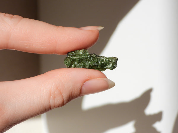 Moldavite piece