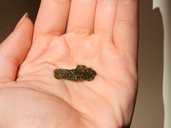 Moldavite piece