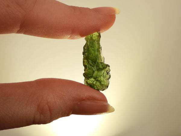 Moldavite piece
