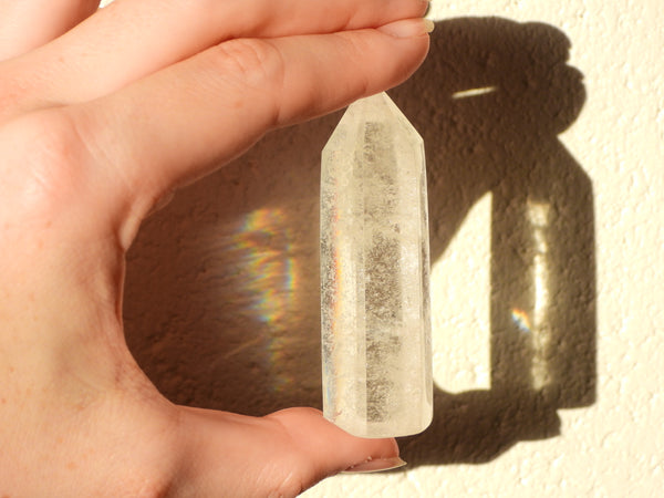 Clear Quartz tower