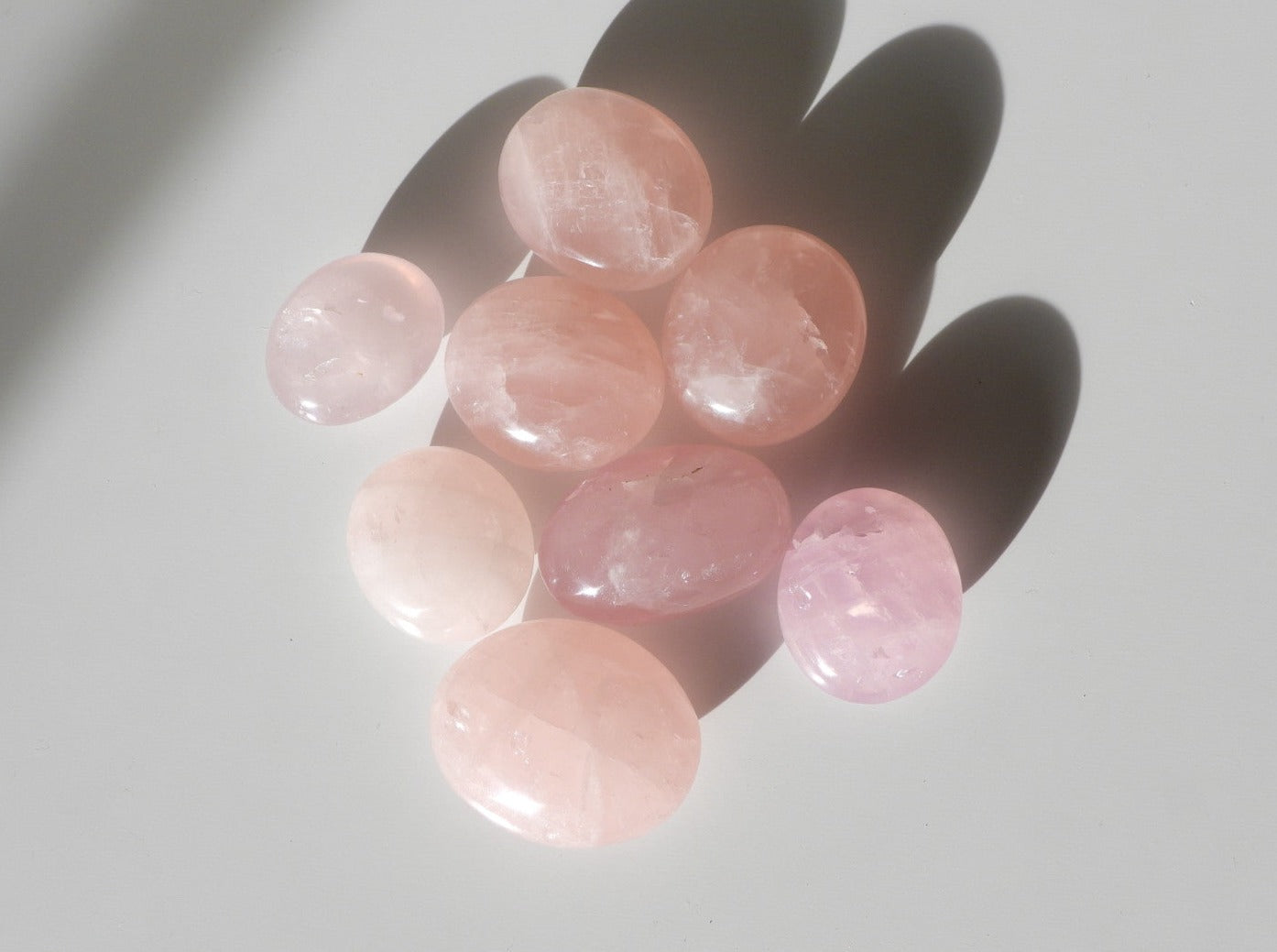Rose Quartz palms