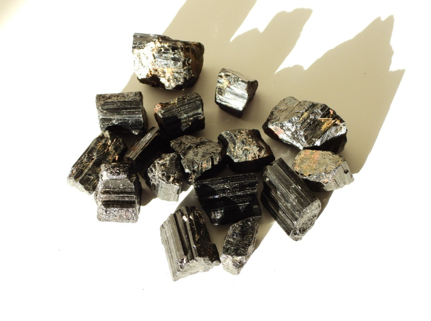 Raw Black Tourmaline chunks