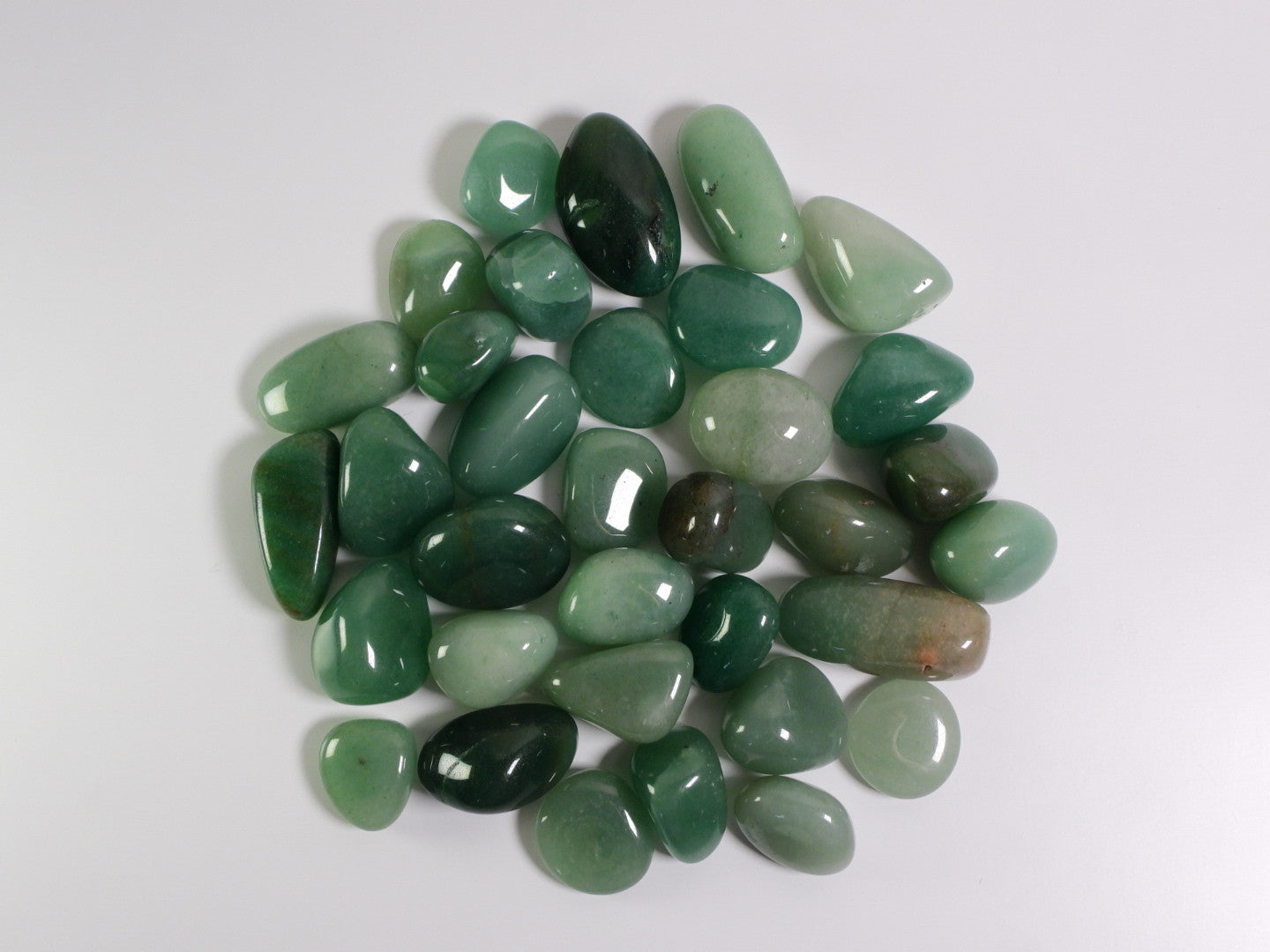 Green Aventurine tumbles
