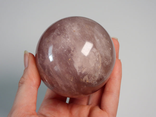 Star Rose Quartz sphere