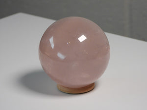 Star Rose Quartz sphere