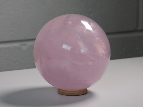 Star Rose Quartz sphere