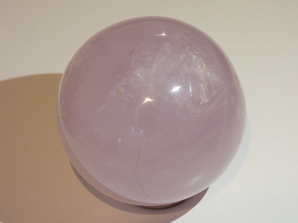 Star Rose Quartz sphere
